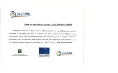 LÍNEA DE INCENTIVOS CONSTRUCCIÓN SOSTENIBLE