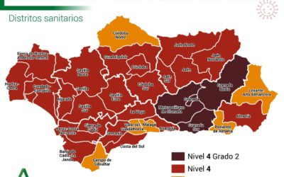 Niveles de medidas preventivas COVID-19 en Andalucía