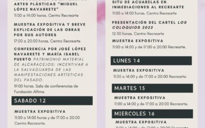 Programación IV Feria de Artes Plásticas Miguel López Navarrete