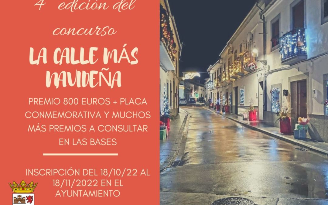 Bases del Concurso «IV Exposición de la Calle más Navideña de Alcaracejos»
