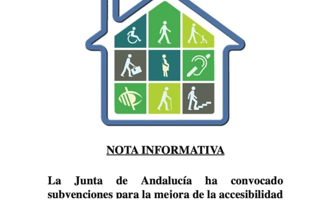 La Junta de Andalucía ha convocado subvenciones para la mejora de la accesibilidad en viviendas 2023
