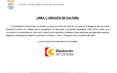 Subvención Línea 1: Circuito de Cultura